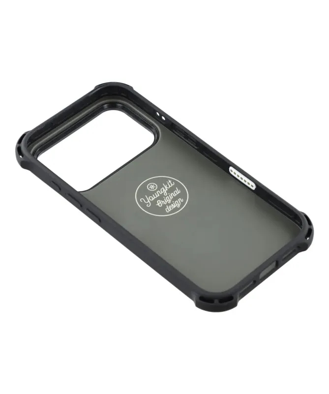 Coque iPhone 17 Pro Max Design Valise Iridescente
