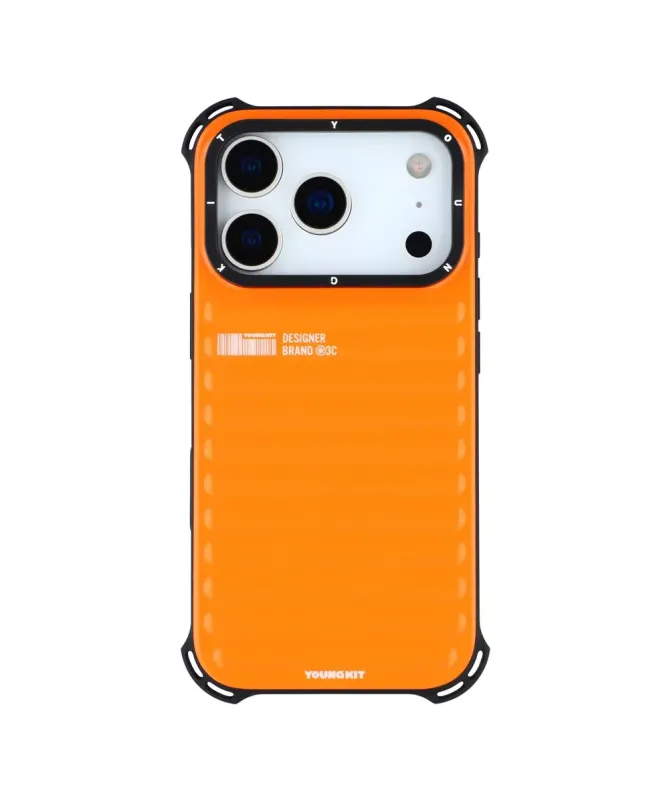 Coque iPhone 17 Pro Max Design Valise Aluminium MagSafe