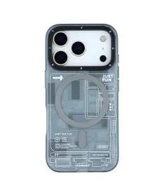 Coque iPhone 17 Pro Max au Design Schématique MagSafe