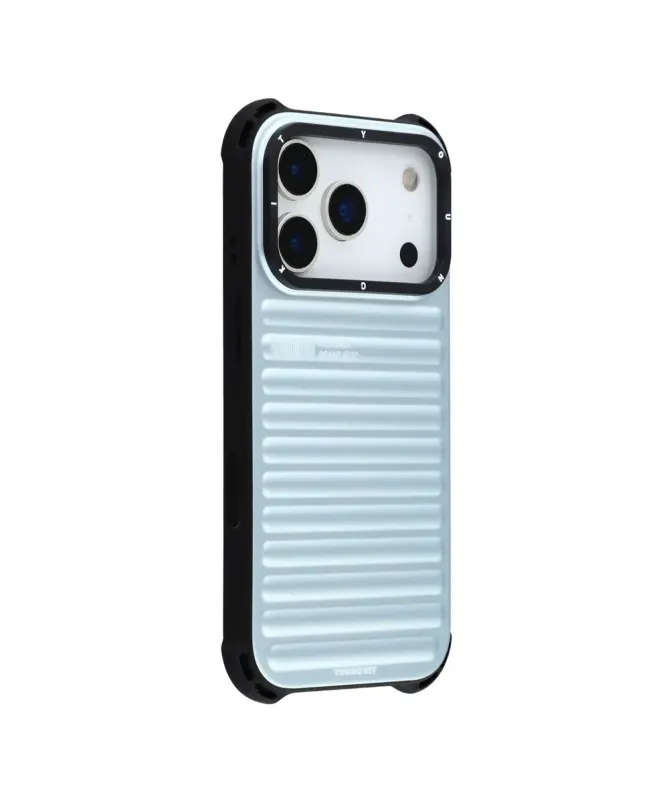 Coque iPhone 17 Pro Max Design Valise Aluminium MagSafe