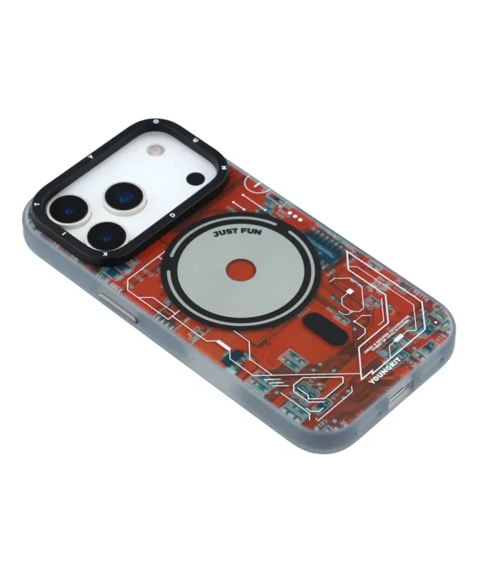 Coque iPhone 17 Pro Max au Design Carte Mère MagSafe