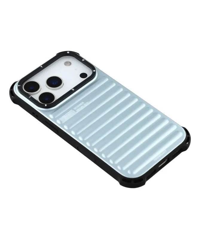 Coque iPhone 17 Pro Max Design Valise Aluminium MagSafe