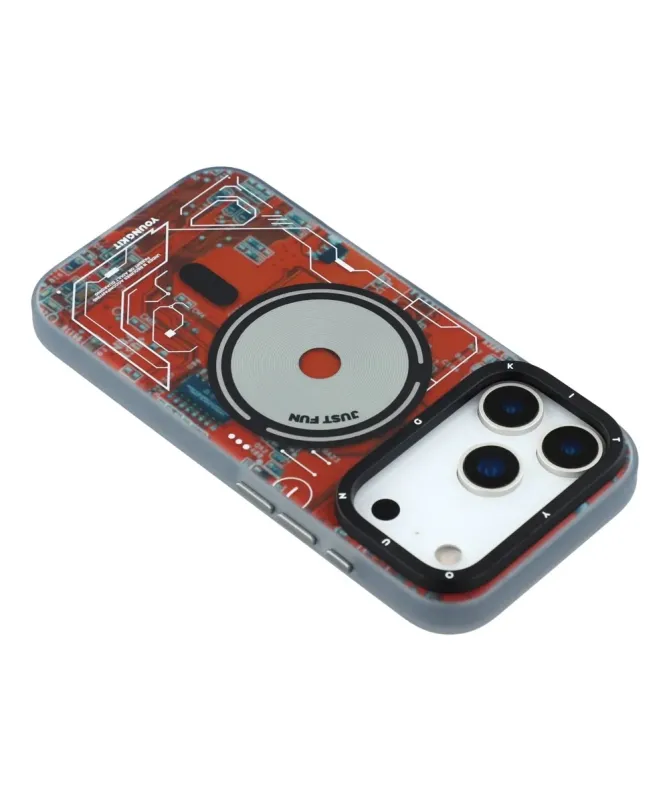 Coque iPhone 17 Pro Max au Design Carte Mère MagSafe