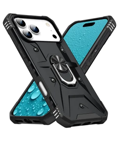 Coque iPhone 17 Pro Max avec anneau rotatif | Defender