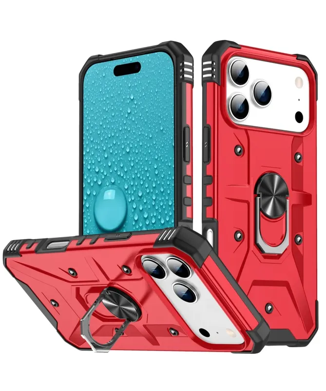 Coque iPhone 17 Pro Max avec anneau rotatif | Defender