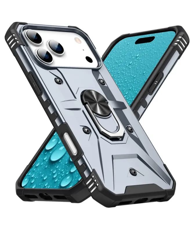 Coque iPhone 17 Pro Max avec anneau rotatif | Defender