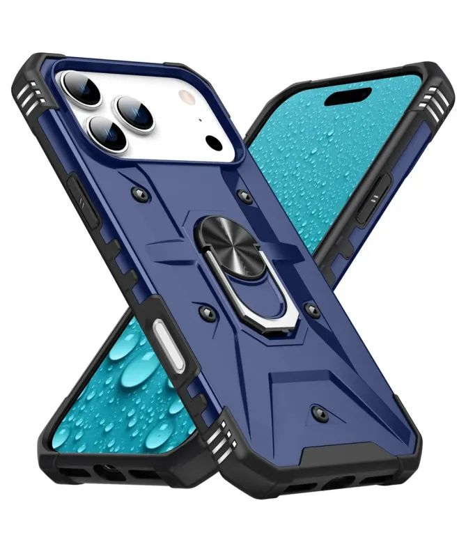 Coque iPhone 17 Pro Max avec anneau rotatif | Defender
