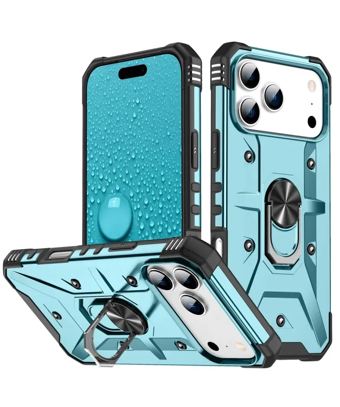 Coque iPhone 17 Pro Max avec anneau rotatif | Defender