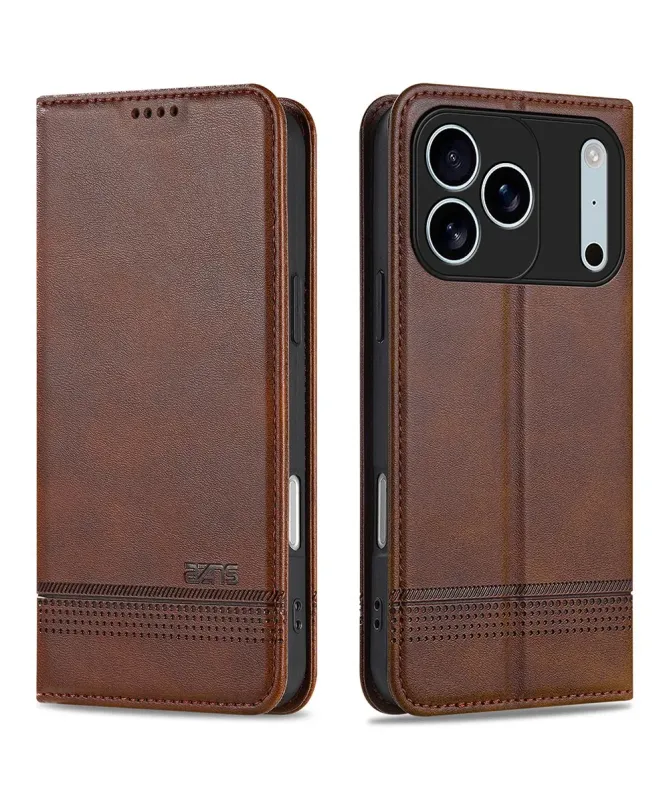 Étui à rabat AZNS pour iPhone 17 Pro Max