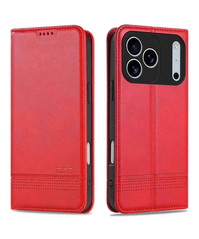 Étui à rabat AZNS pour iPhone 17 Pro Max