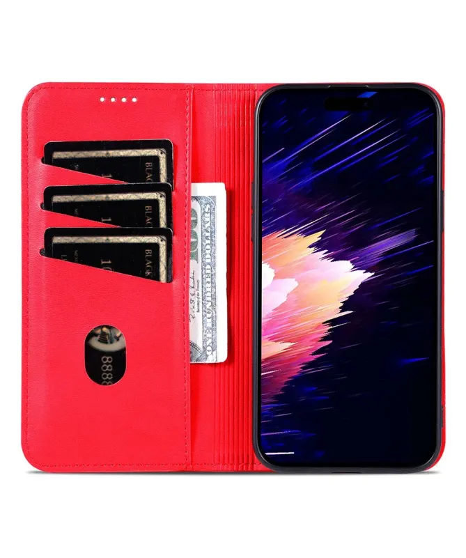 Étui à rabat AZNS pour iPhone 17 Pro Max