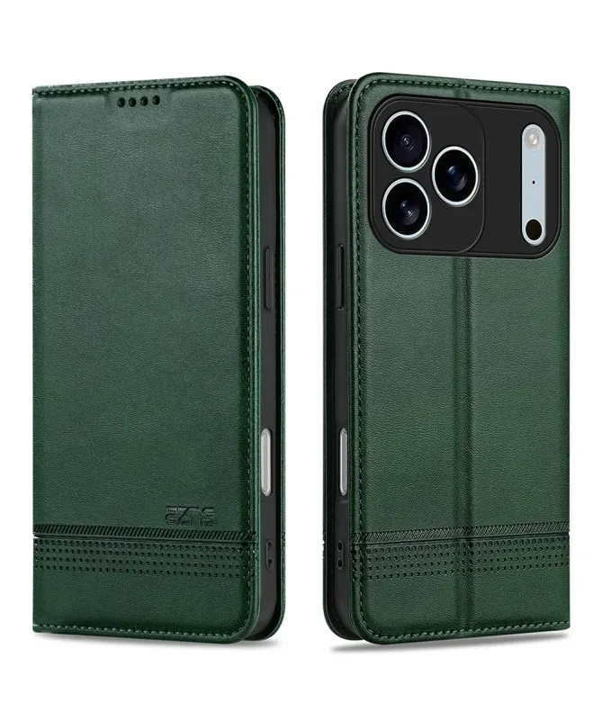 Étui à rabat AZNS pour iPhone 17 Pro Max