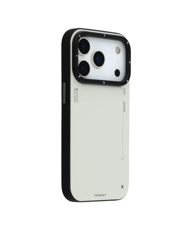 Coque iPhone 17 Pro Max Bicolore Effet Cuir MagSafe