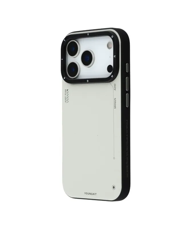 Coque iPhone 17 Pro Max Bicolore Effet Cuir MagSafe