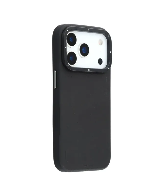 Coque iPhone 17 Pro Max Bicolore Effet Cuir MagSafe
