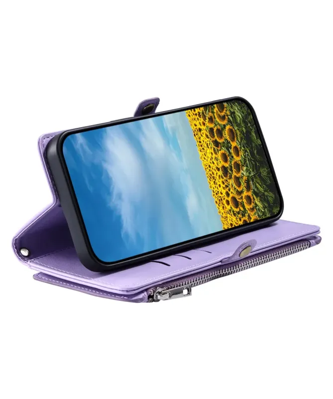 Housse Google Pixel 10 Pro XL Multi-Rangements à Zip