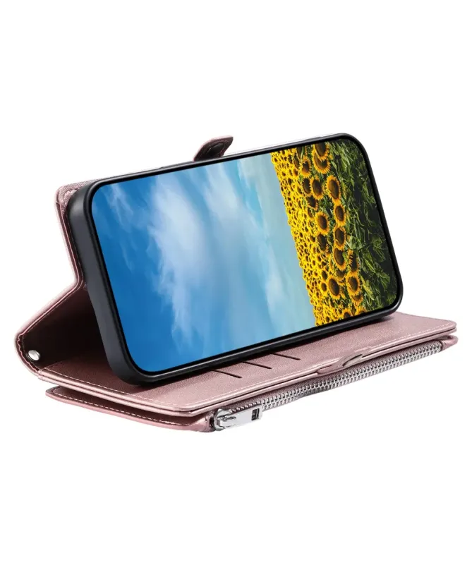 Housse Google Pixel 10 Pro XL Multi-Rangements à Zip