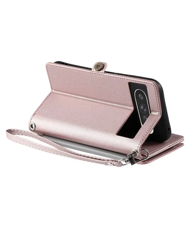 Housse Google Pixel 10 Pro XL Multi-Rangements à Zip