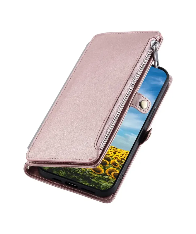 Housse Google Pixel 10 Pro XL Multi-Rangements à Zip