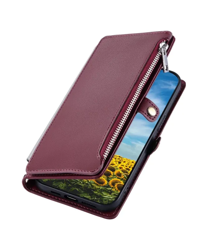 Housse Google Pixel 10 Pro XL Multi-Rangements à Zip