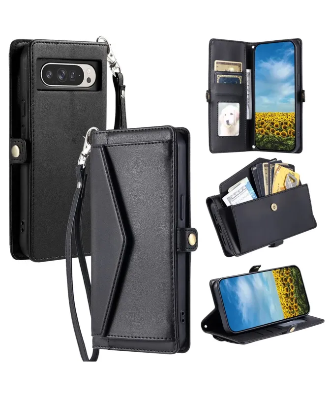 Housse Google Pixel 10 Pro XL Design Pochette à Dragonne