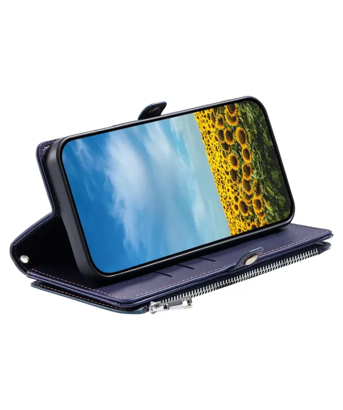 Housse Google Pixel 10 Pro XL Multi-Rangements à Zip