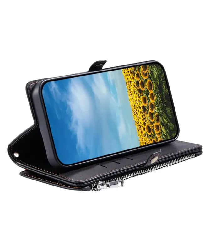 Housse Google Pixel 10 Pro XL Multi-Rangements à Zip