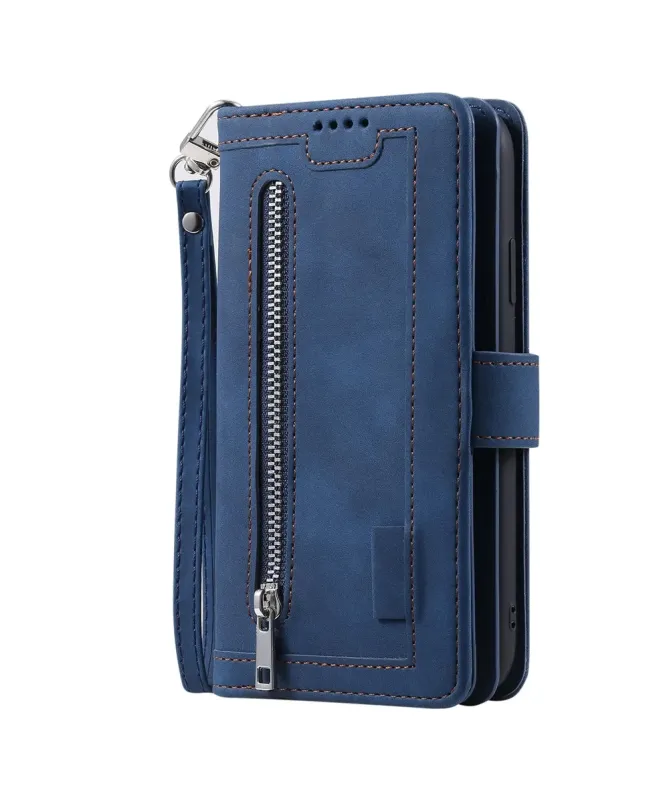 Housse Google Pixel 10 Pro XL Portefeuille à Poche Zippée