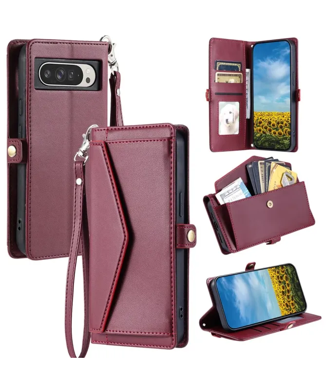 Housse Google Pixel 10 Pro XL Design Pochette à Dragonne