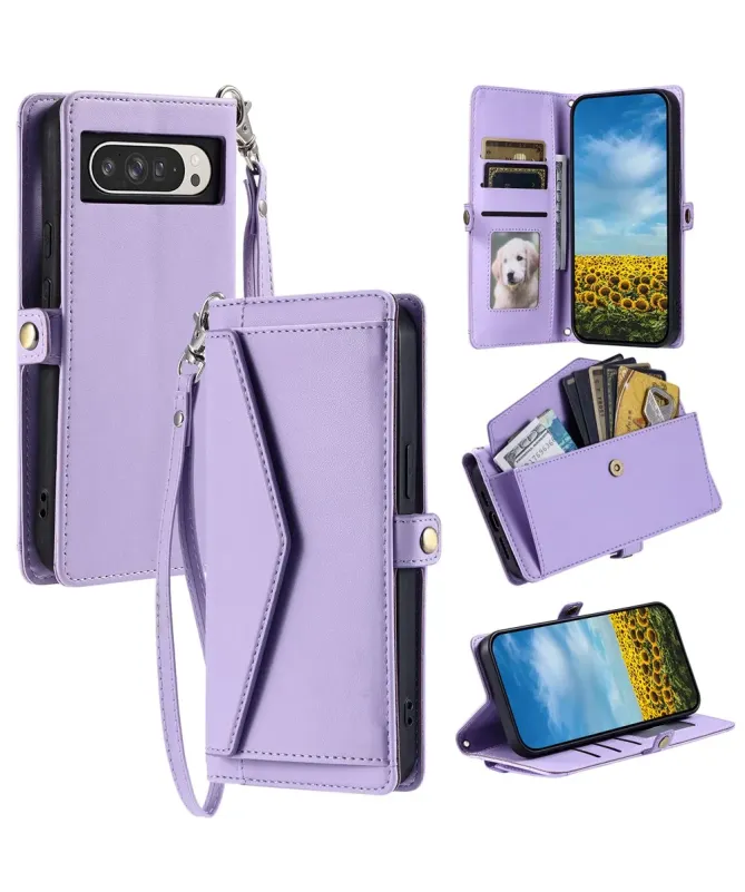 Housse Google Pixel 10 Pro XL Design Pochette à Dragonne