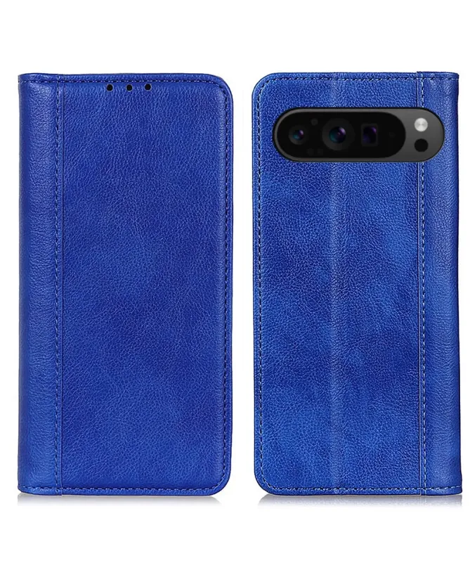 Housse Google Pixel 10 Pro XL Portefeuille en Cuir Fendu