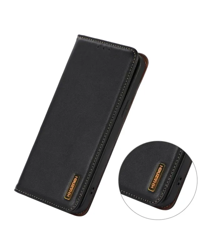 Housse Google Pixel 10 Pro XL en Cuir Nappa Anti-RFID