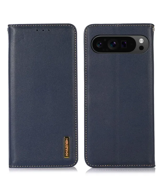 Housse Google Pixel 10 Pro XL en Cuir Nappa Anti-RFID