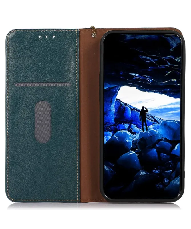Housse Google Pixel 10 Pro XL en Cuir Nappa Anti-RFID