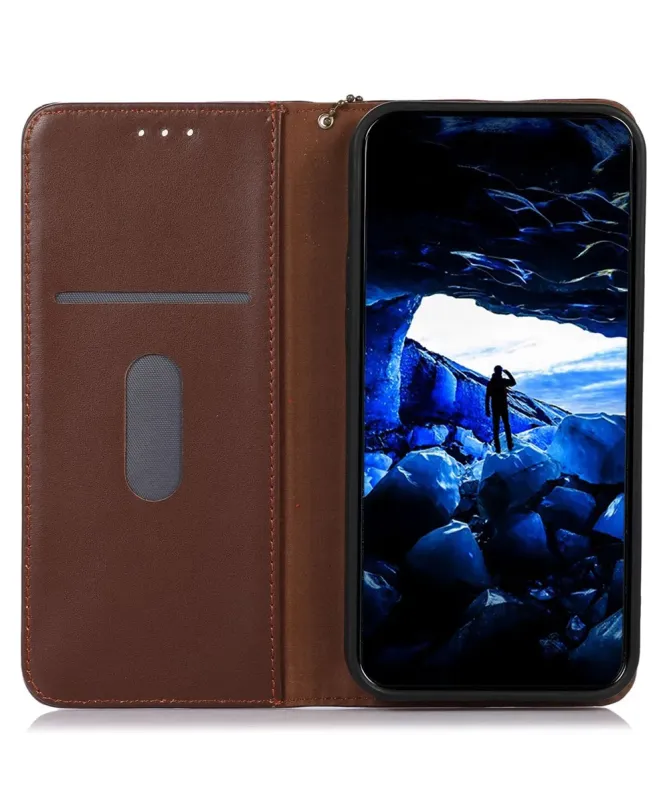 Housse Google Pixel 10 Pro XL en Cuir Nappa Anti-RFID