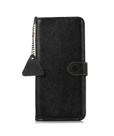 Housse Google Pixel 10 Pro XL en Cuir Véritable Anti-RFID