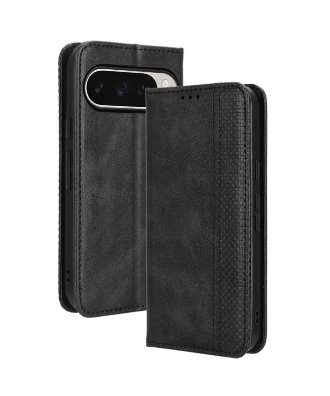 Étui Google Pixel 10 Pro XL Le Cirénius Style Cuir Noir - photo 8
