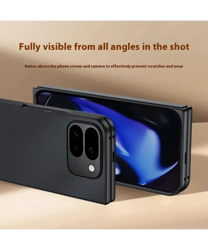 Coque Google Pixel 10 Pro Fold Fine Effet Cuir