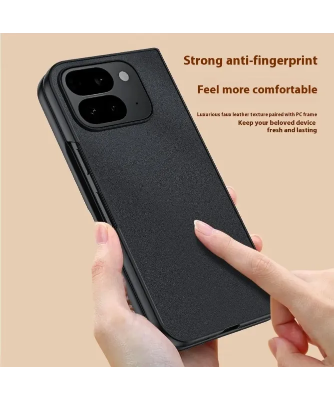 Coque Google Pixel 10 Pro Fold Fine Effet Cuir