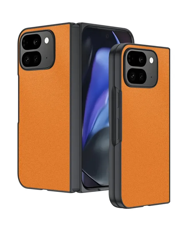 Coque Google Pixel 10 Pro Fold Fine Effet Cuir