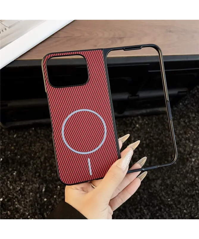 Coque Google Pixel 10 Pro Fold Fibre de Carbone MagSafe