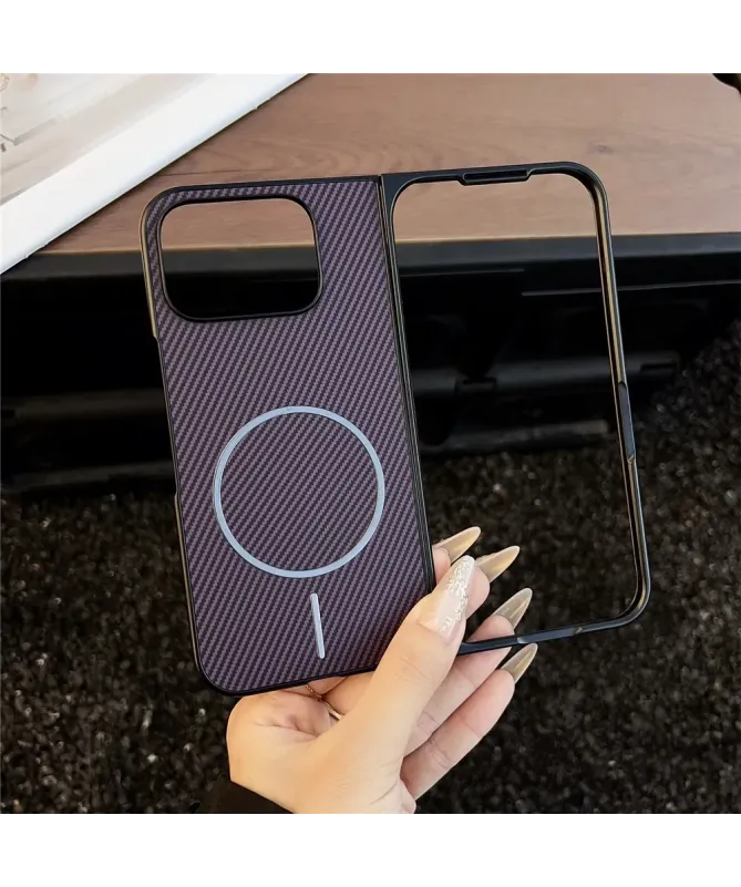 Coque Google Pixel 10 Pro Fold Fibre de Carbone MagSafe