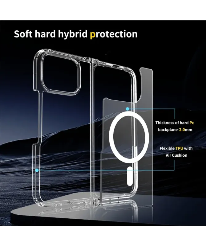 Coque Google Pixel 10 Pro Fold Transparente MagSafe | Sorra