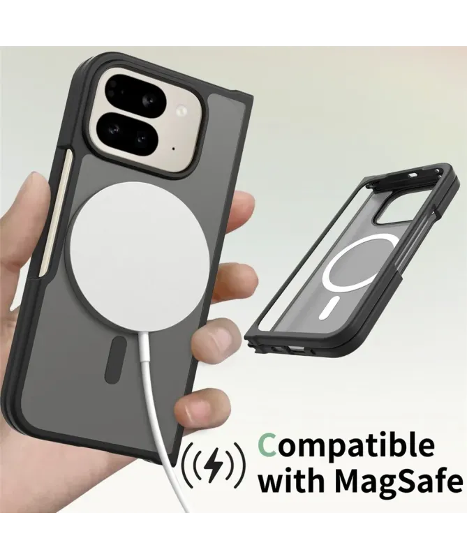 Coque Google Pixel 10 Pro Fold Semi-Transparent MagSafe