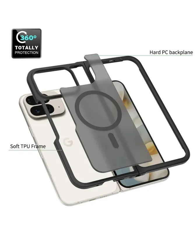 Coque Google Pixel 10 Pro Fold Semi-Transparent MagSafe