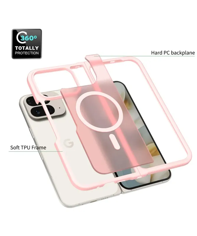 Coque Google Pixel 10 Pro Fold Semi-Transparent MagSafe