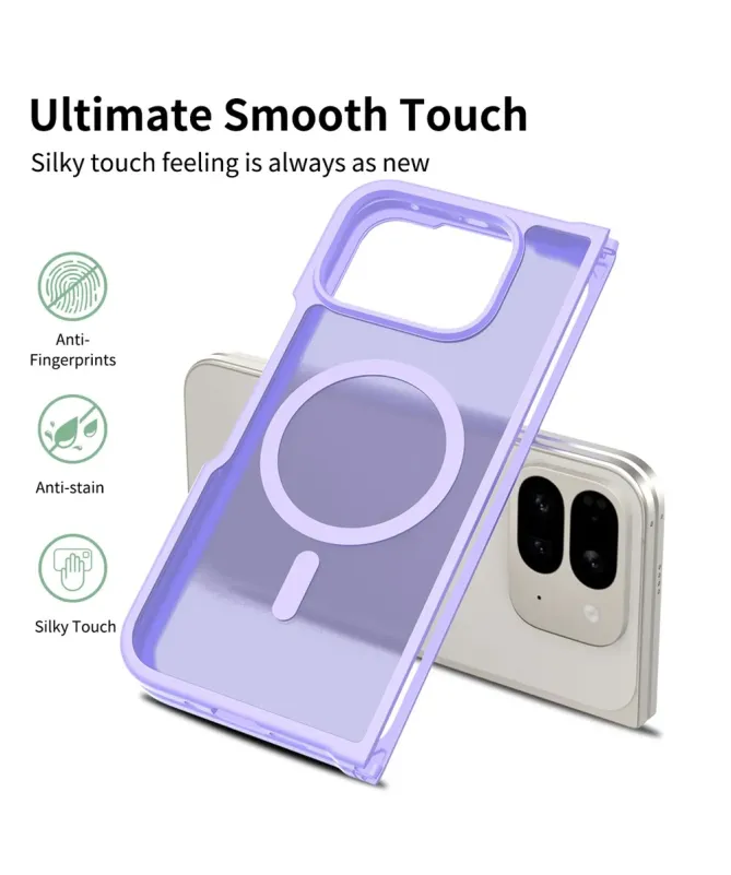 Coque Google Pixel 10 Pro Fold Semi-Transparent MagSafe