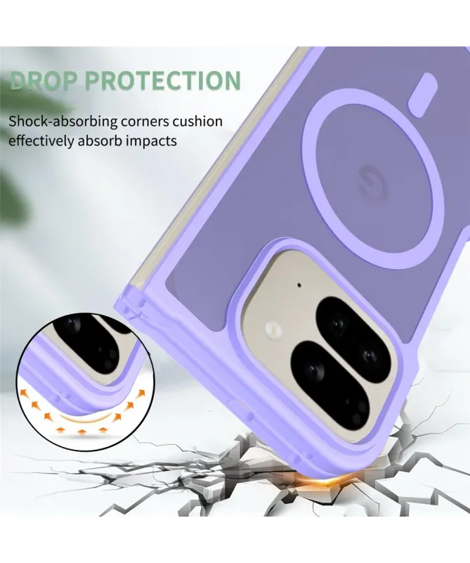 Coque Google Pixel 10 Pro Fold Semi-Transparent MagSafe