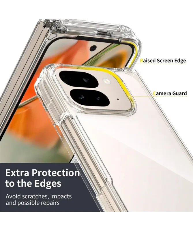 Coque Google Pixel 10 Pro Fold Hybride Transparente