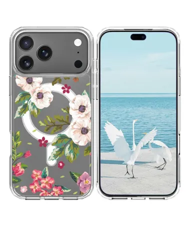 Coque iPhone 17 Pro Max Fleurs Peintes | CANVAS
